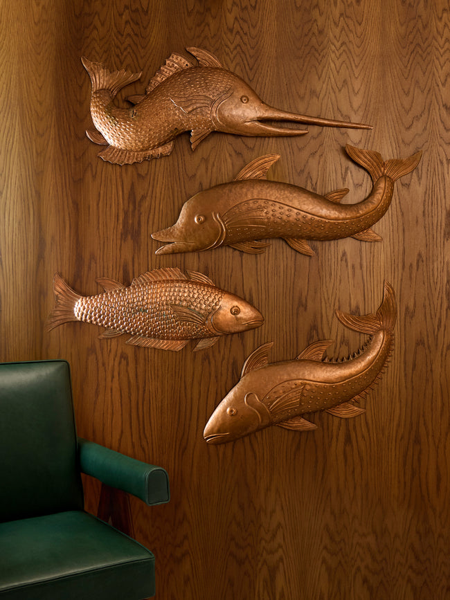 19th-Century Copper Fish