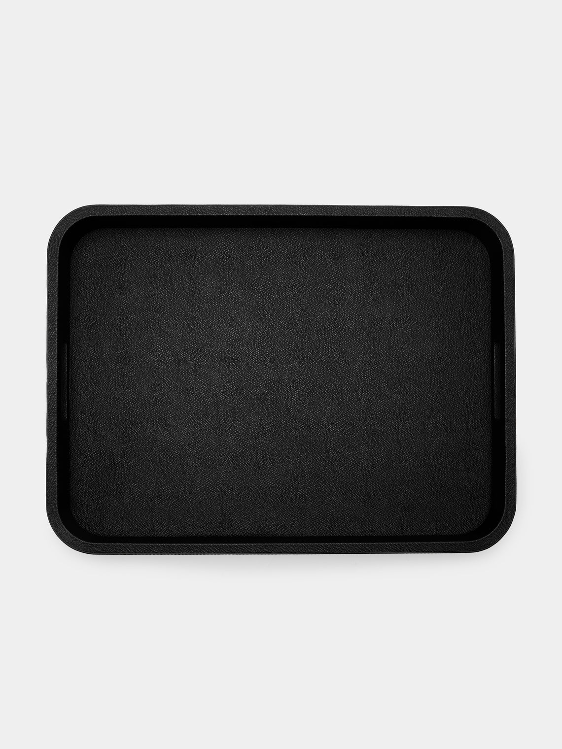 Giobagnara - Polo Leather Rectangular Tray with Handles -  - ABASK - 