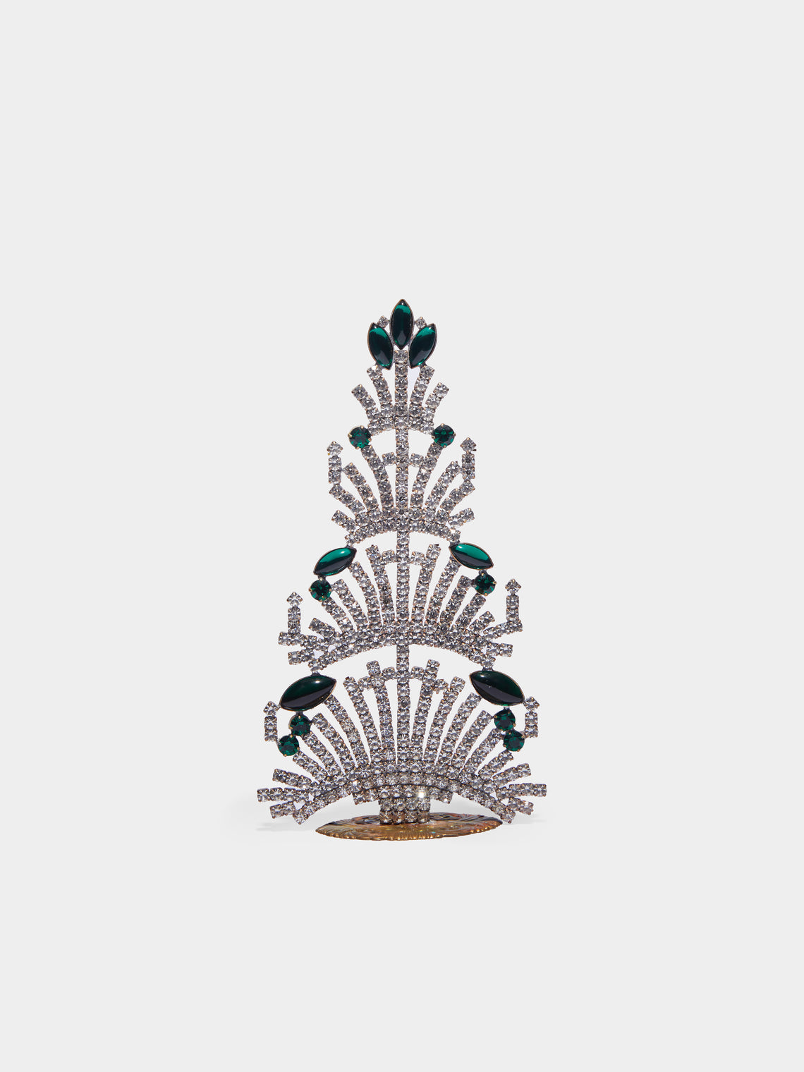 Antique and Vintage - 1930s Czech Jewelled Small Christmas Tree -  - ABASK - 