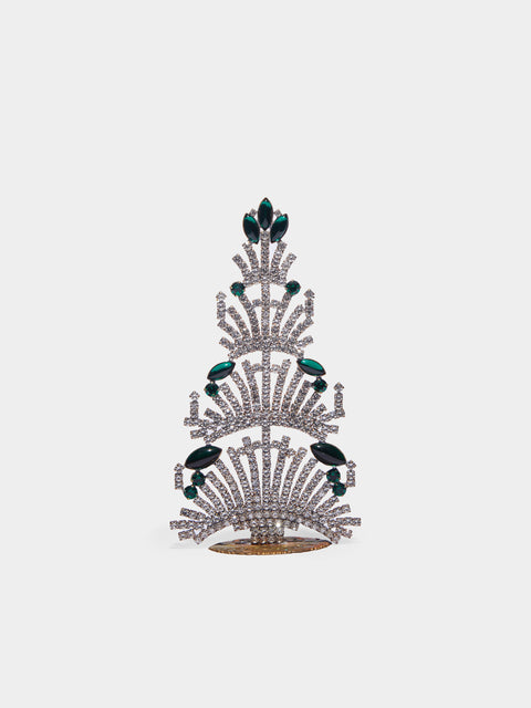 Antique and Vintage - 1930s Czech Jewelled Small Christmas Tree -  - ABASK - 