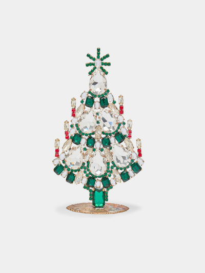 Antique and Vintage - 1930s Czech Jewelled Small Christmas Tree -  - ABASK - 