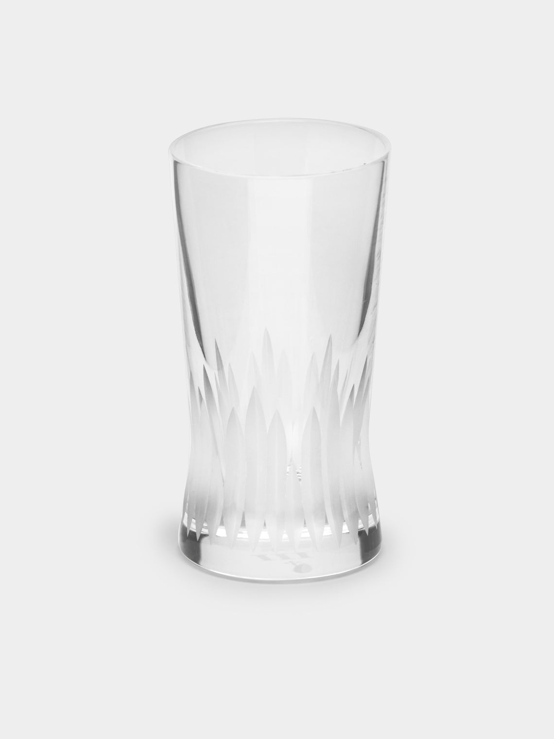 J. Hill's Standard - Martino Gamper Furrow Cut Crystal Wine Glass -  - ABASK - 