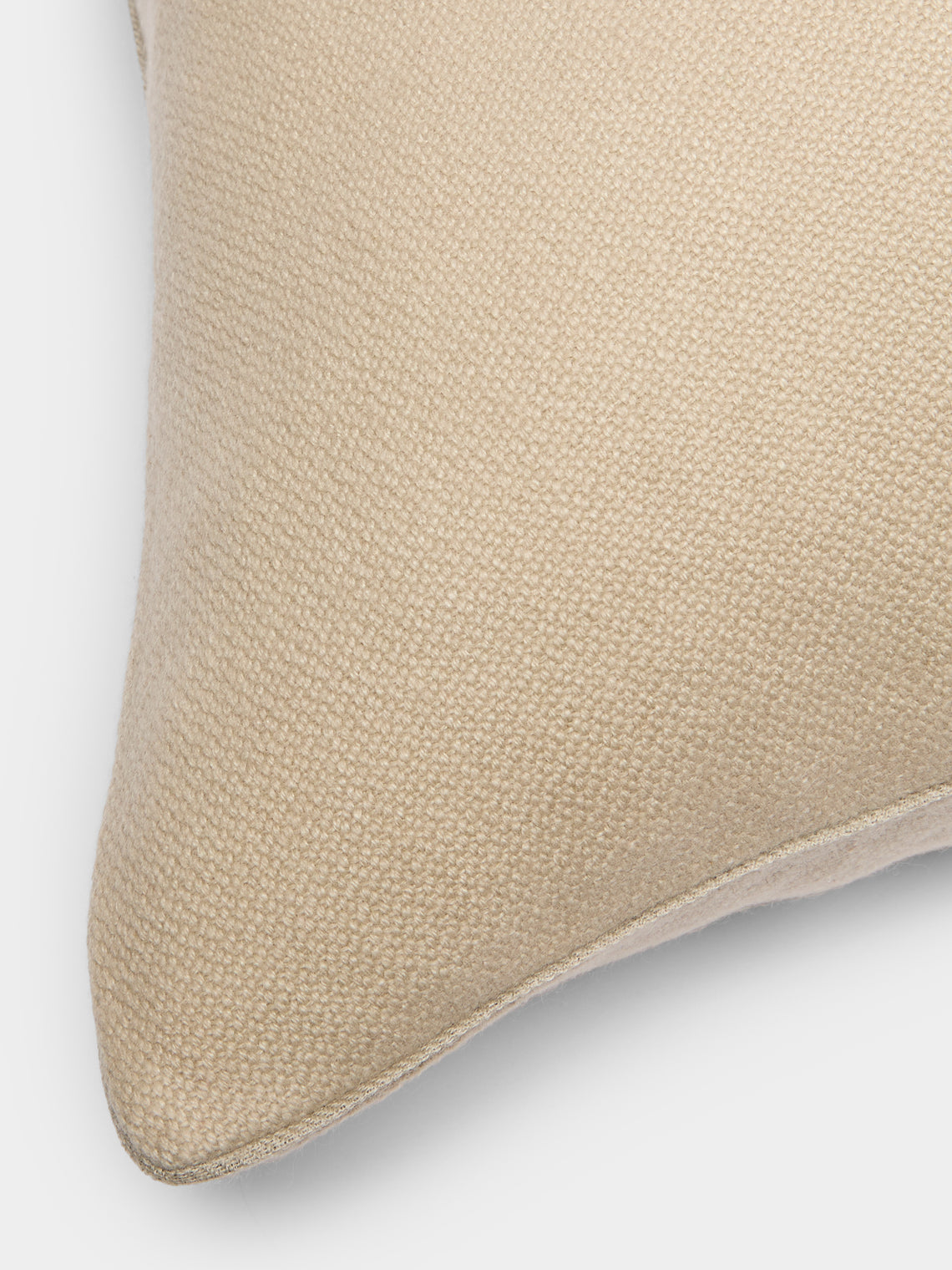 Studio Shamshiri x ABASK - Handwoven Cashmere Large Lumbar Cushion -  - ABASK