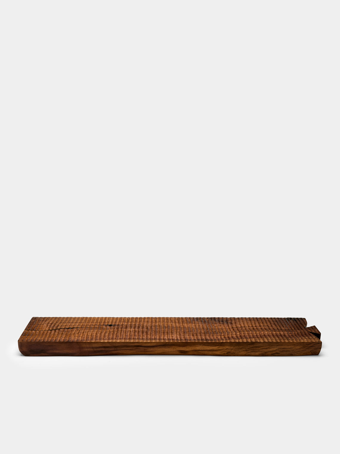 Riccardo Monte - Hand-Carved Chiselled Walnut Serving Board -  - ABASK