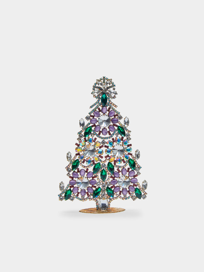 Antique and Vintage - 1930s Czech Jewelled Small Christmas Tree -  - ABASK - 