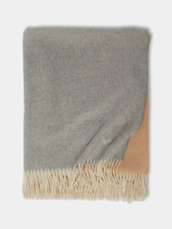 Johnstons of Elgin - Cashmere Ombré Blanket -  - ABASK - 