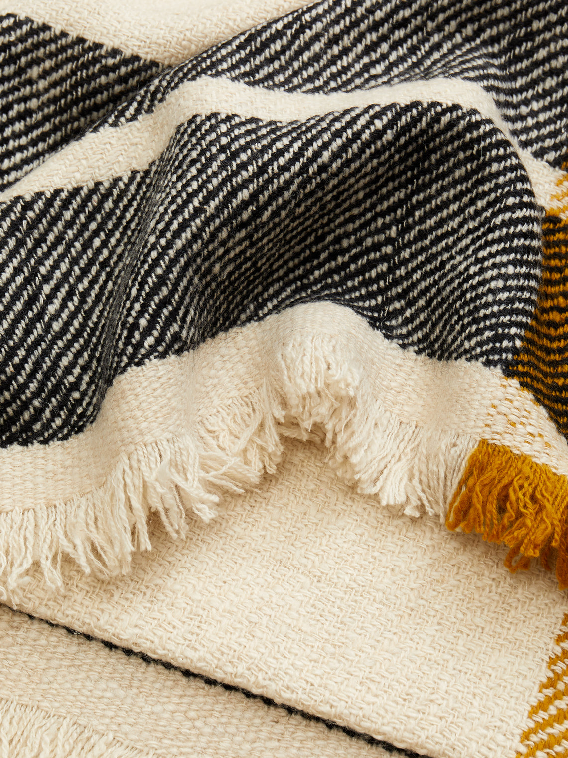 Me & K - Cashmere Striped Blanket -  - ABASK