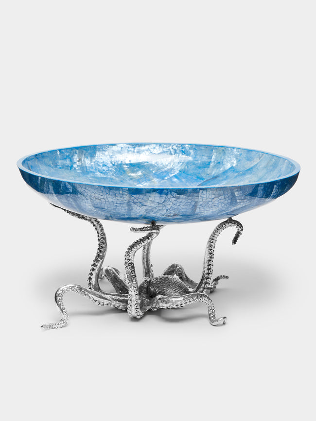 Objet Luxe - Silver-Plated and Shell Fruit Bowl -  - ABASK - 