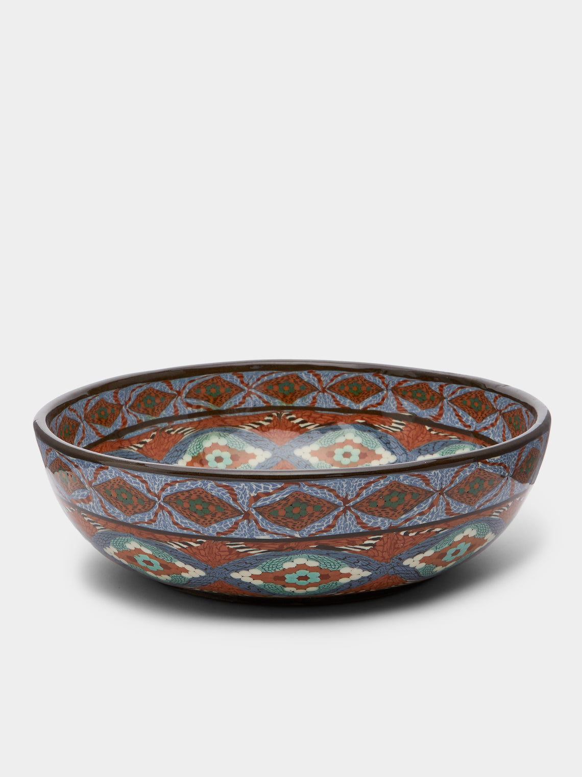 Antique and Vintage - 1950s Jean Gerbino Ceramic Large Bowl -  - ABASK - 