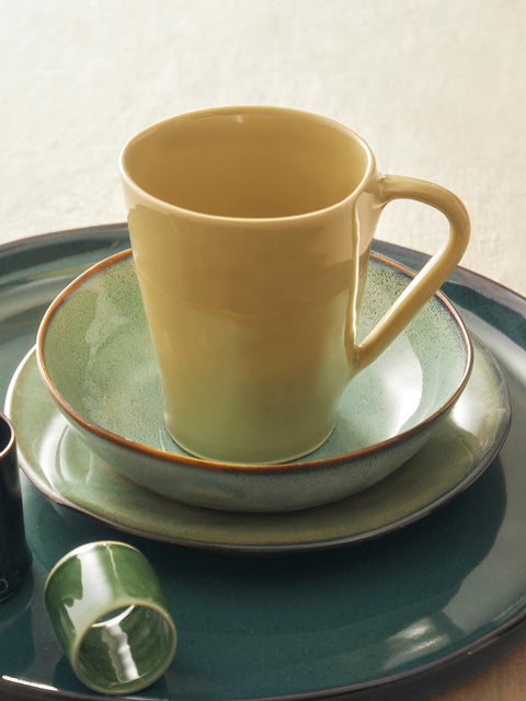 Mervyn Gers Ceramics - Flare Hand-Glazed Ceramic Extra Large Mugs (Set of 6) -  - ABASK