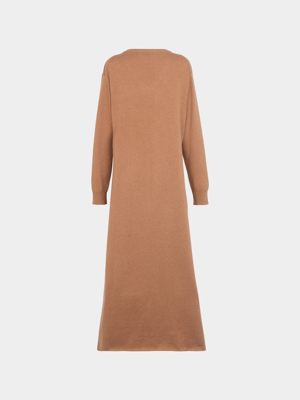 Ryan Roche - Cashmere V-Neck Long Dress | Size: S -  - ABASK