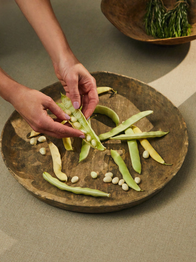 Iida Woodturning - Hand-Turned Wood Platter -  - ABASK