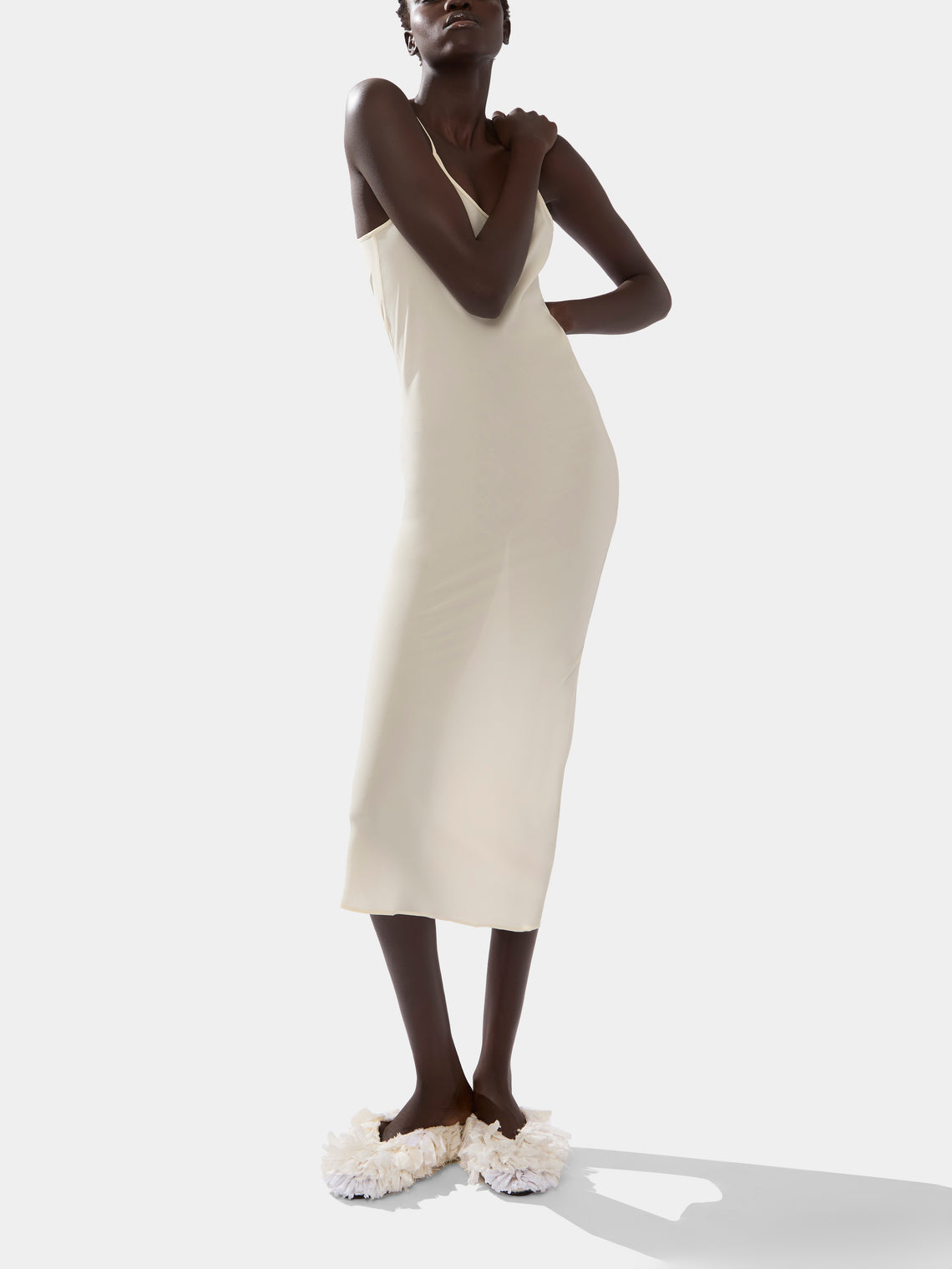 Ryan Roche - Silk Slip Dress -  - ABASK