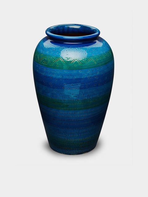 Antique and Vintage - 1950s Bitossi by Aldo Londi Ceramic Vase -  - ABASK - 