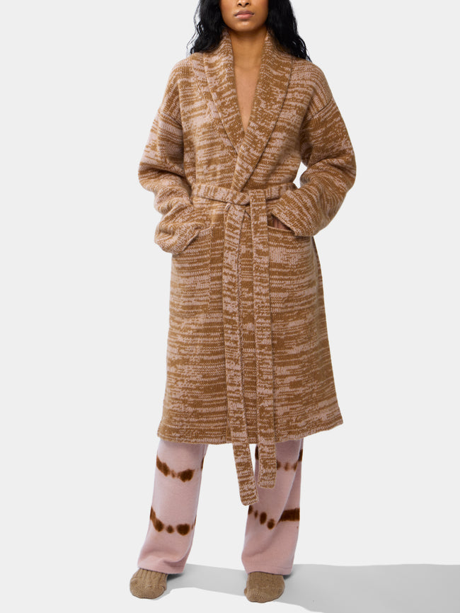 The Elder Statesman - Twisted Cashmere Robe -  - ABASK