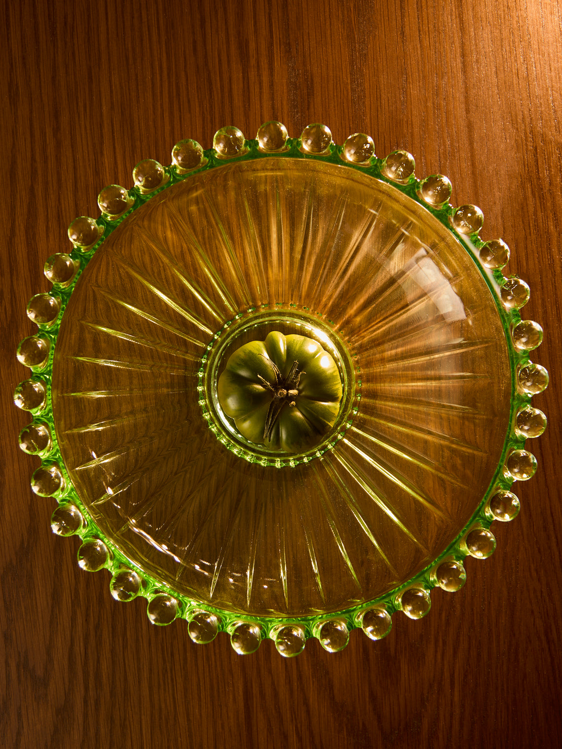 Antique and Vintage - 1950's Phosphorescent Glass Bowl -  - ABASK