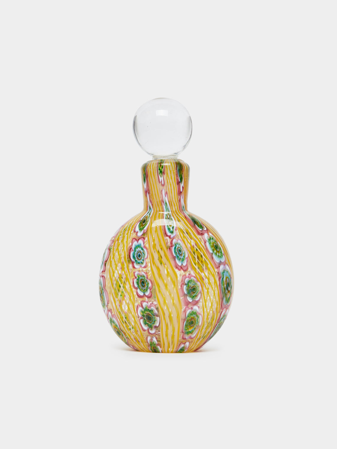 Antique and Vintage - Late 20th Century Sommerso Vetri Murano Perfume Bottle -  - ABASK - 