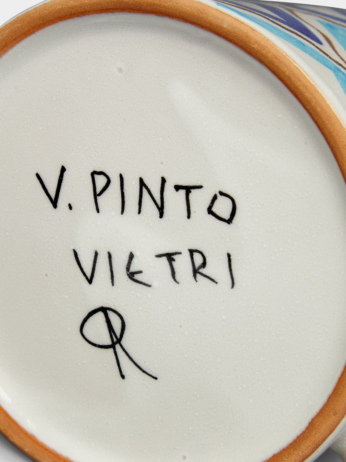 Ceramica Pinto - Vietri Hand-Painted Ceramic Jug -  - ABASK