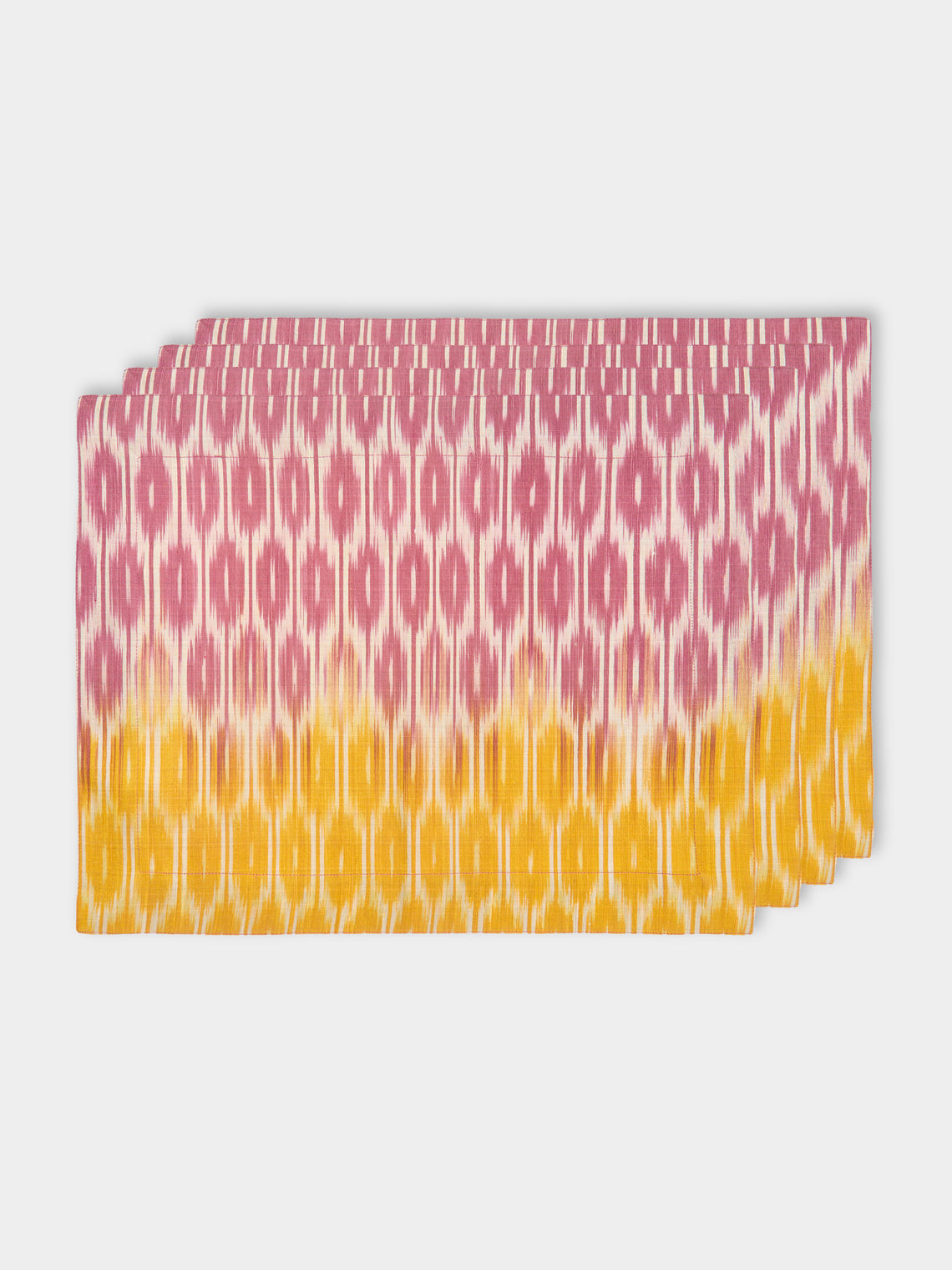 The Table Love - Vintage Thai Ikat Silk Placemats (Set of 4) -  - ABASK