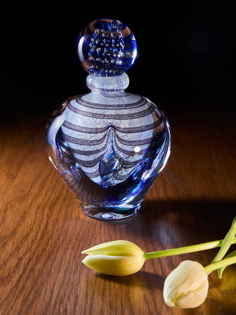 Antique and Vintage - Mid-Century Glass Perfume Bottle -  - ABASK