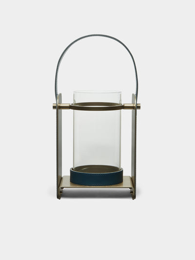 Rabitti 1969 - Lumen Glass and Leather Small Lantern -  - ABASK - 