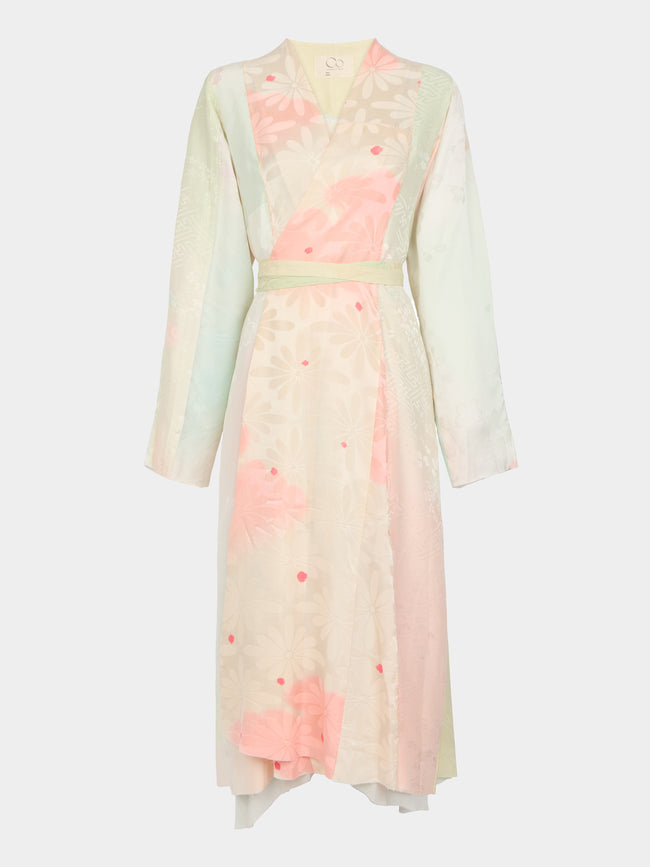 Considered Objects - Irregular Hand-Stitched Silk Robe -  - ABASK - 