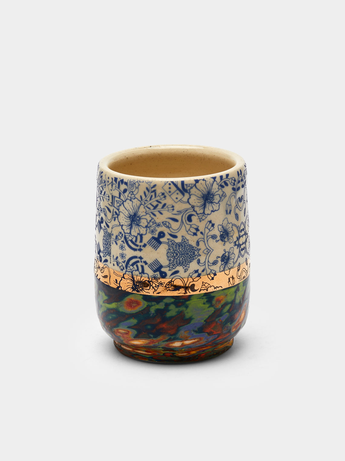 The Village Potter x Roberto Lugo - Edition 106 and 108 Ceramic Cups (Set of 2) -  - ABASK