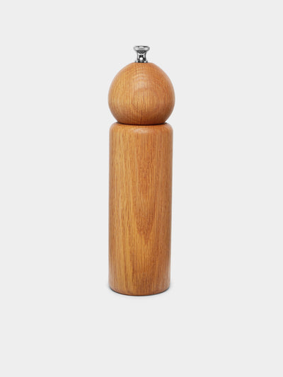 De Jong & Co - Butler Hand-Turned Oak Pepper Mill -  - ABASK - 