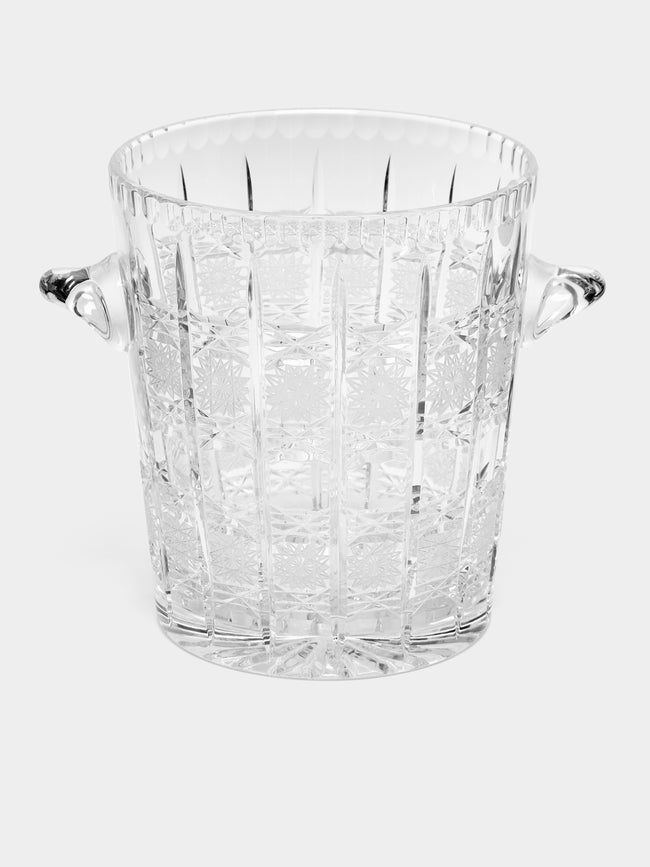 Antique and Vintage - 1930s Crystal Champagne Bucket -  - ABASK - 