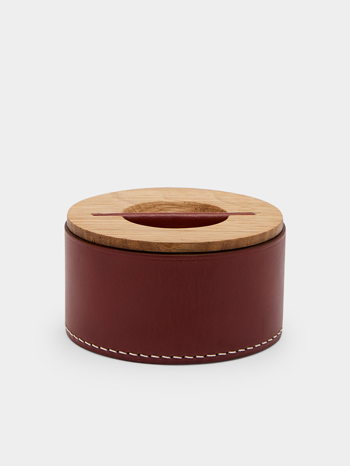 Les Few - Mell Leather and Wood Low Box -  - ABASK - 