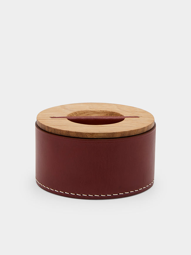 Les Few - Mell Leather and Wood Low Box -  - ABASK - 