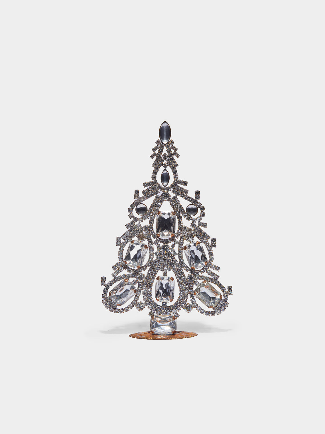 Antique and Vintage - 1930s Czech Jewelled Small Christmas Tree -  - ABASK - 