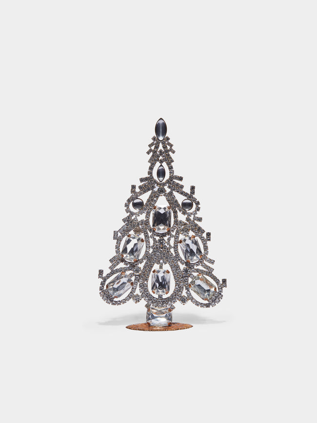 Antique and Vintage - 1930s Czech Jewelled Small Christmas Tree -  - ABASK - 