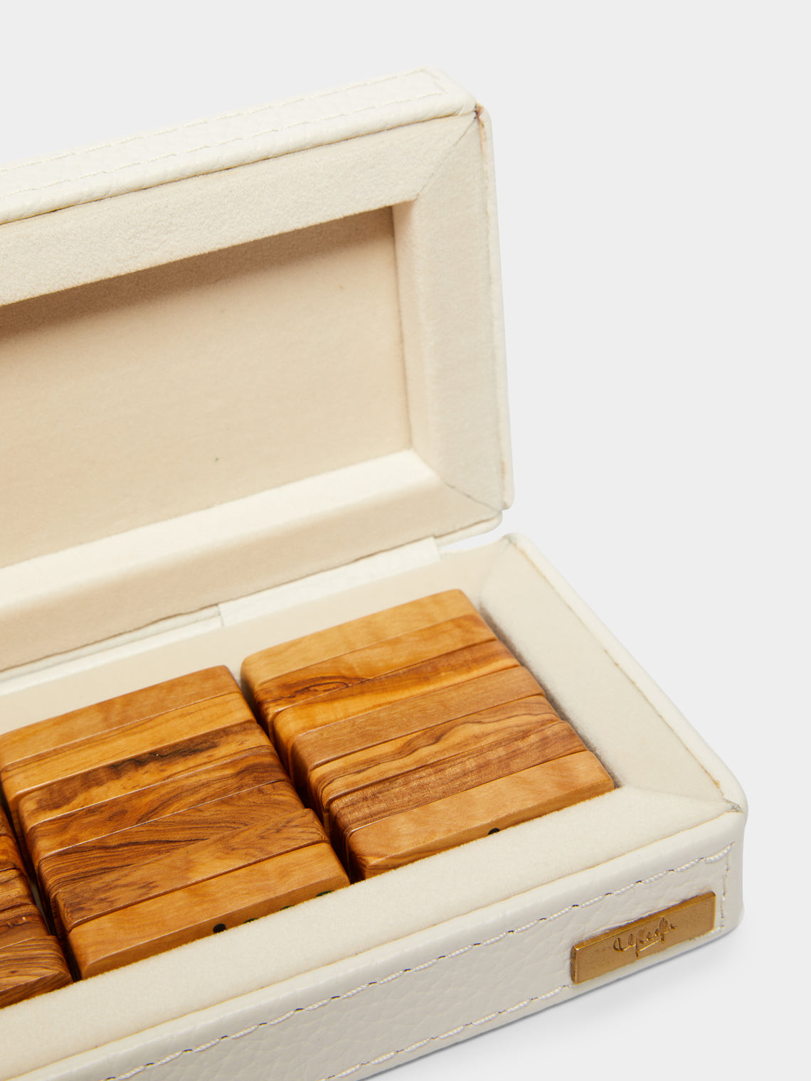 Marcela Cure - Olive Wood Dominoes -  - ABASK