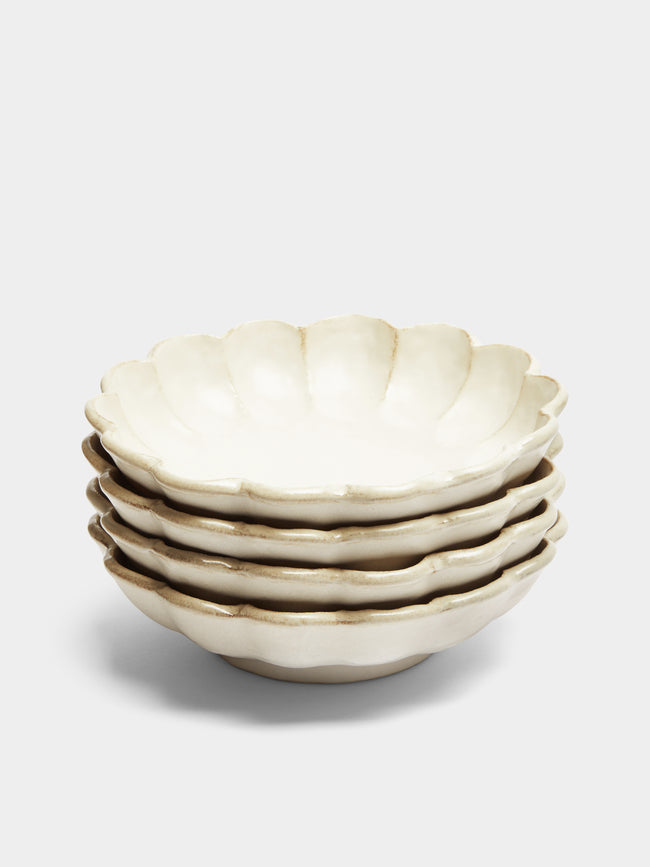 Kaneko Kohyo - Rinka Ceramic Large Bowls (Set of 4) -  - ABASK