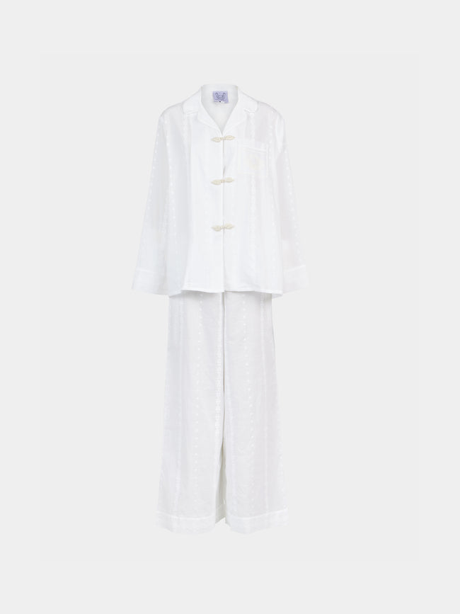 Thierry Colson - The Albertine Cotton Pyjama Set | Size: XS -  - ABASK - 