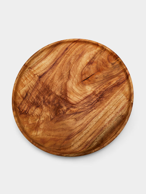 Iida Woodturning - Hand-Turned Wood Tray -  - ABASK - 