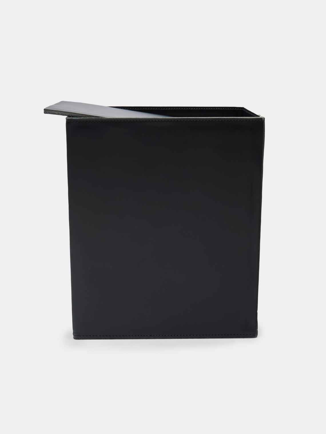 Rabitti 1969 - Fold Leather Wastepaper Bin -  - ABASK - 