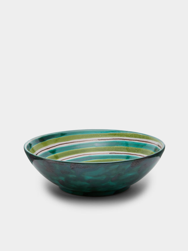 Ceramica Pinto - Vietri Hand-Painted Ceramic Salad Bowl -  - ABASK - 