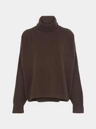 Dusan - Chunky Cashmere T- Neck Sweater -  - ABASK - 