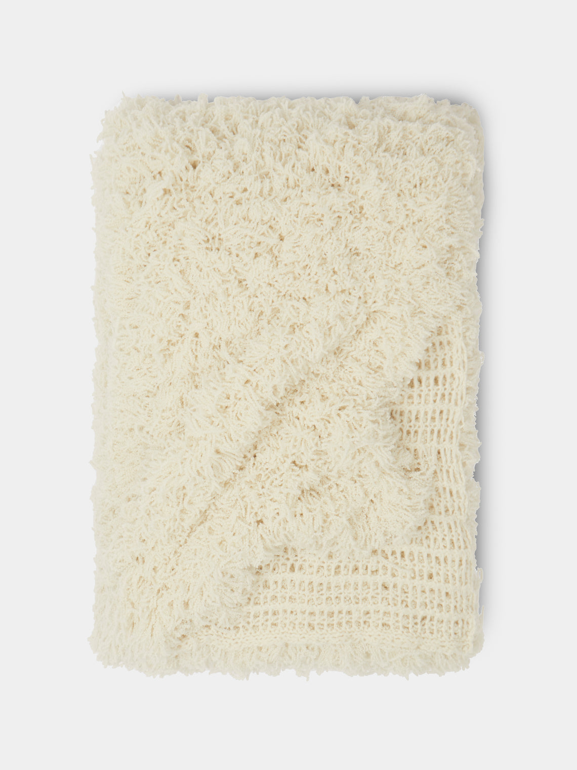 Ryan Roche - Furry Cashmere Blanket | One Size -  - ABASK - 