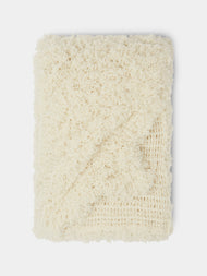 Ryan Roche - Furry Cashmere Blanket | One Size -  - ABASK - 