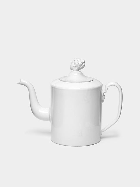 Astier de Villatte - Marie-Antoinette Hand-Glazed Ceramic Teapot -  - ABASK - 