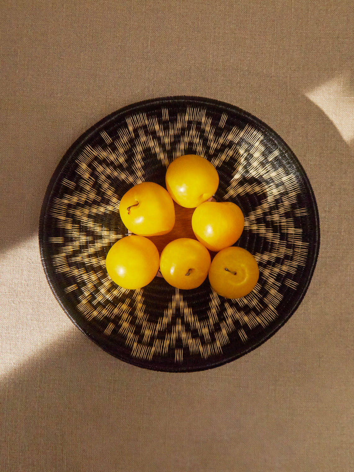 CasaLatina - Star Handwoven Werregue Palm Fruit Bowl -  - ABASK