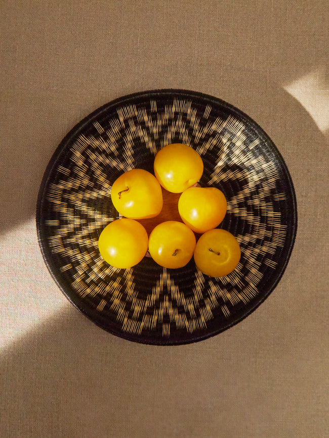 CasaLatina - Star Handwoven Werregue Palm Fruit Bowl -  - ABASK