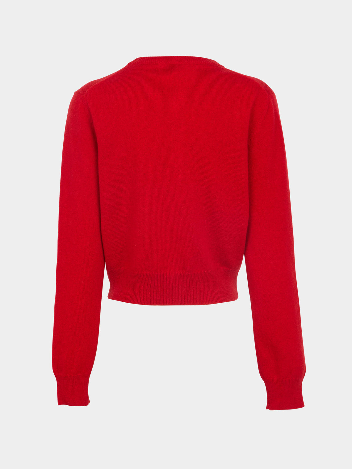 Ryan Roche - Cashmere Cropped Crew-Neck Cardigan | Size: S -  - ABASK