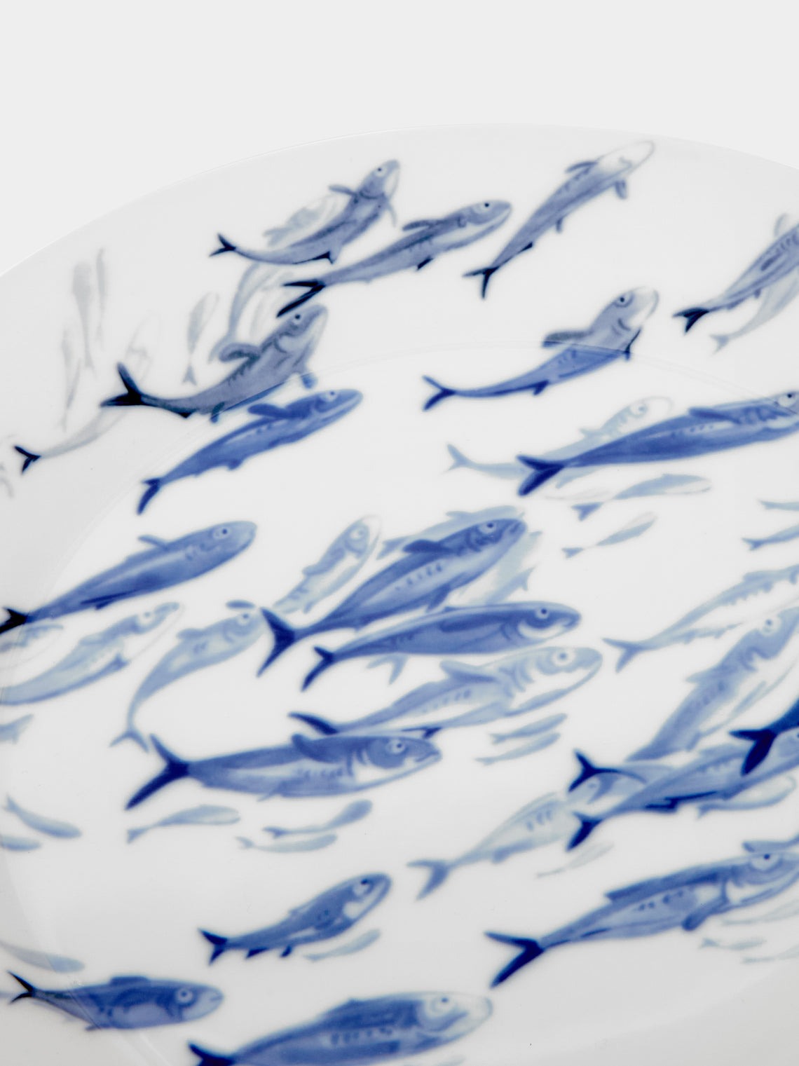 Hering Berlin - Ocean Porcelain Charger Plate -  - ABASK