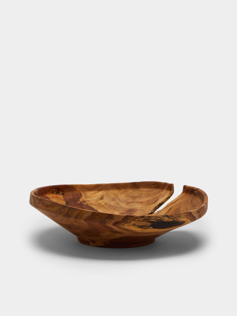 Iida Woodturning - Hand-Turned Wood Bowl -  - ABASK - 