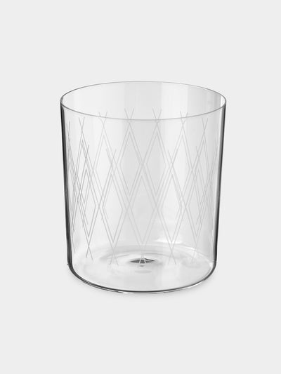 Lobmeyr - Neo Series VI Hand-Engraved Crystal Double Old Fashioned Glass - Clear - ABASK - 