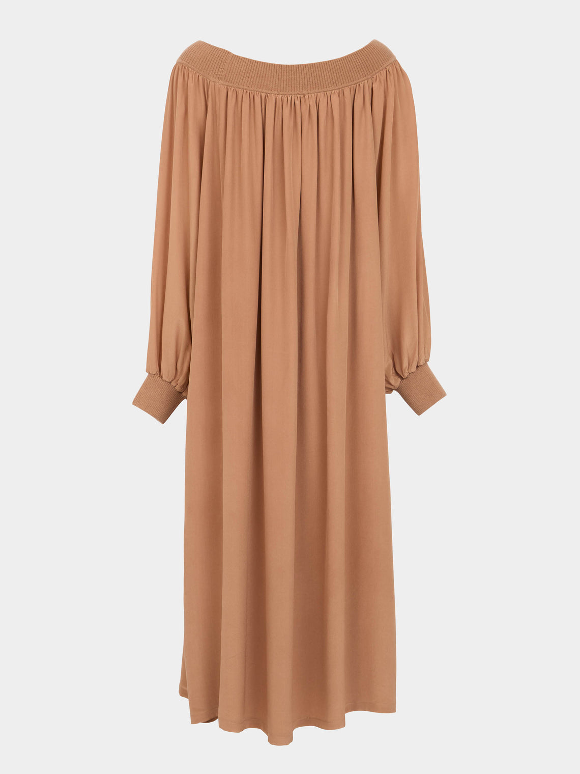 Ryan Roche - Silk and Cashmere Long Dress -  - ABASK